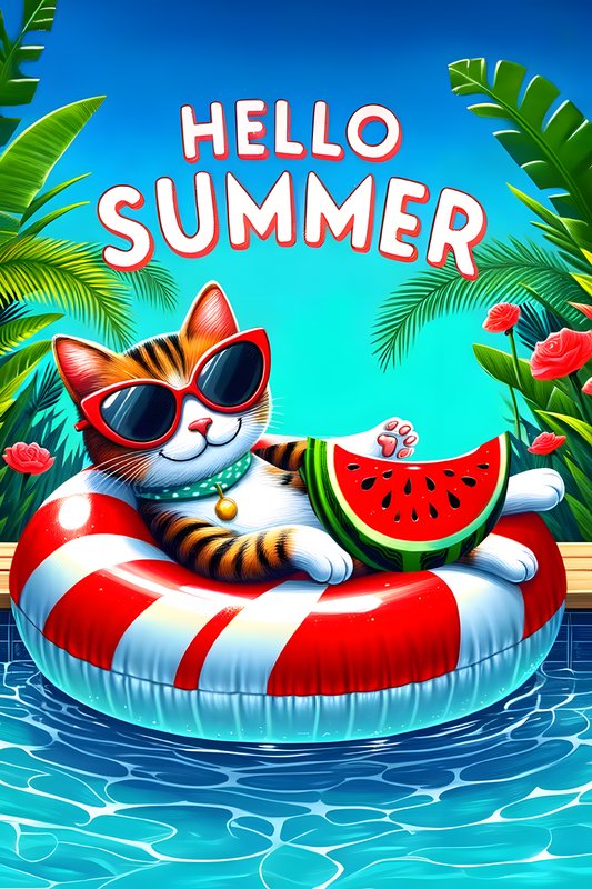 Summer Garden Flag002