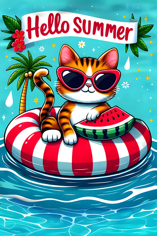 Summer Garden Flag003