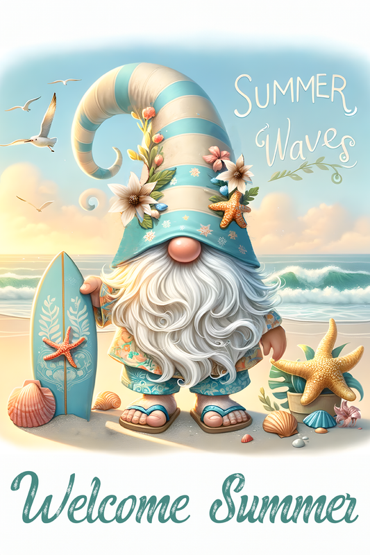 Summer Garden Flag007