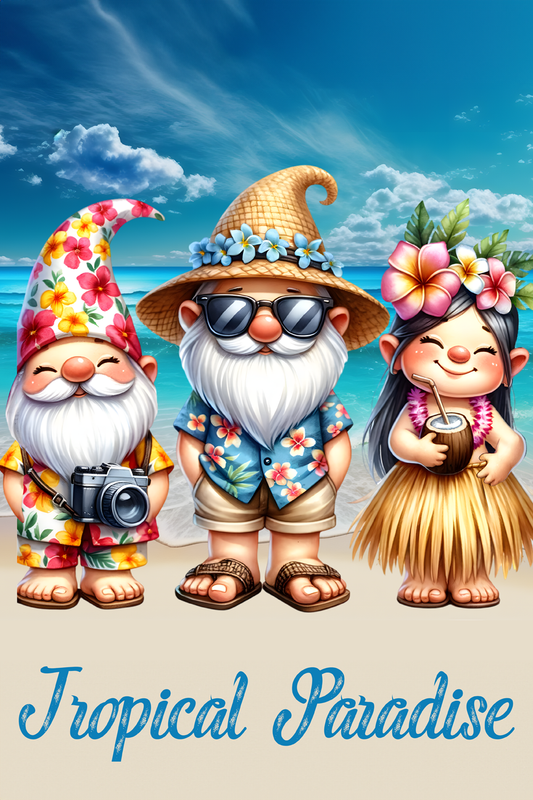 Summer Garden Flag009
