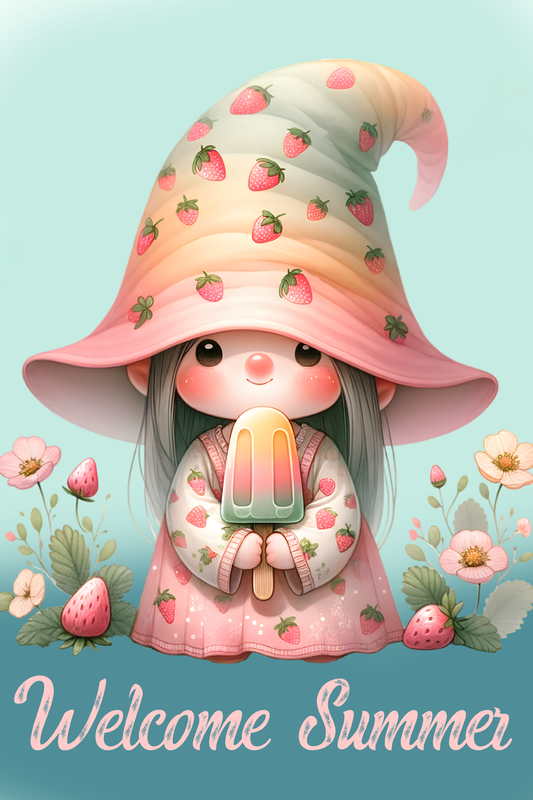 Summer Garden Flag015