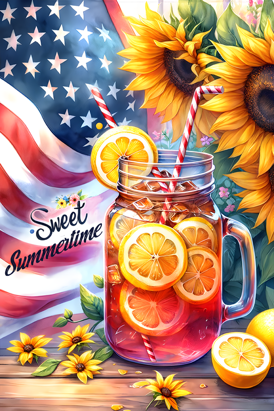 Summer Garden Flag017