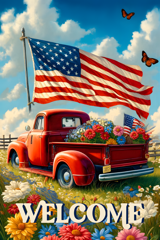 Summer Garden Flag018