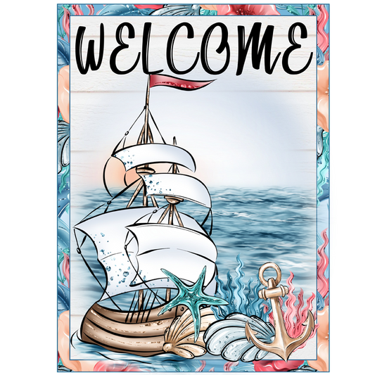 Summer Garden Flag029