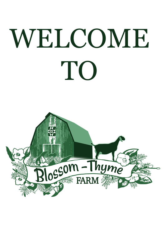 Blossom-Thyme Custom 12x18 Garden Flag Order of 8