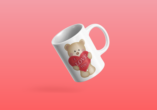 Bear I Love You Heart