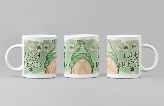 Lucky and Blessed Mug