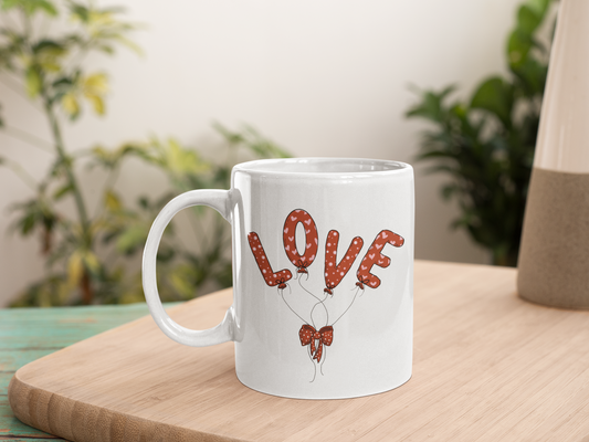 LOVE Balloons Mug