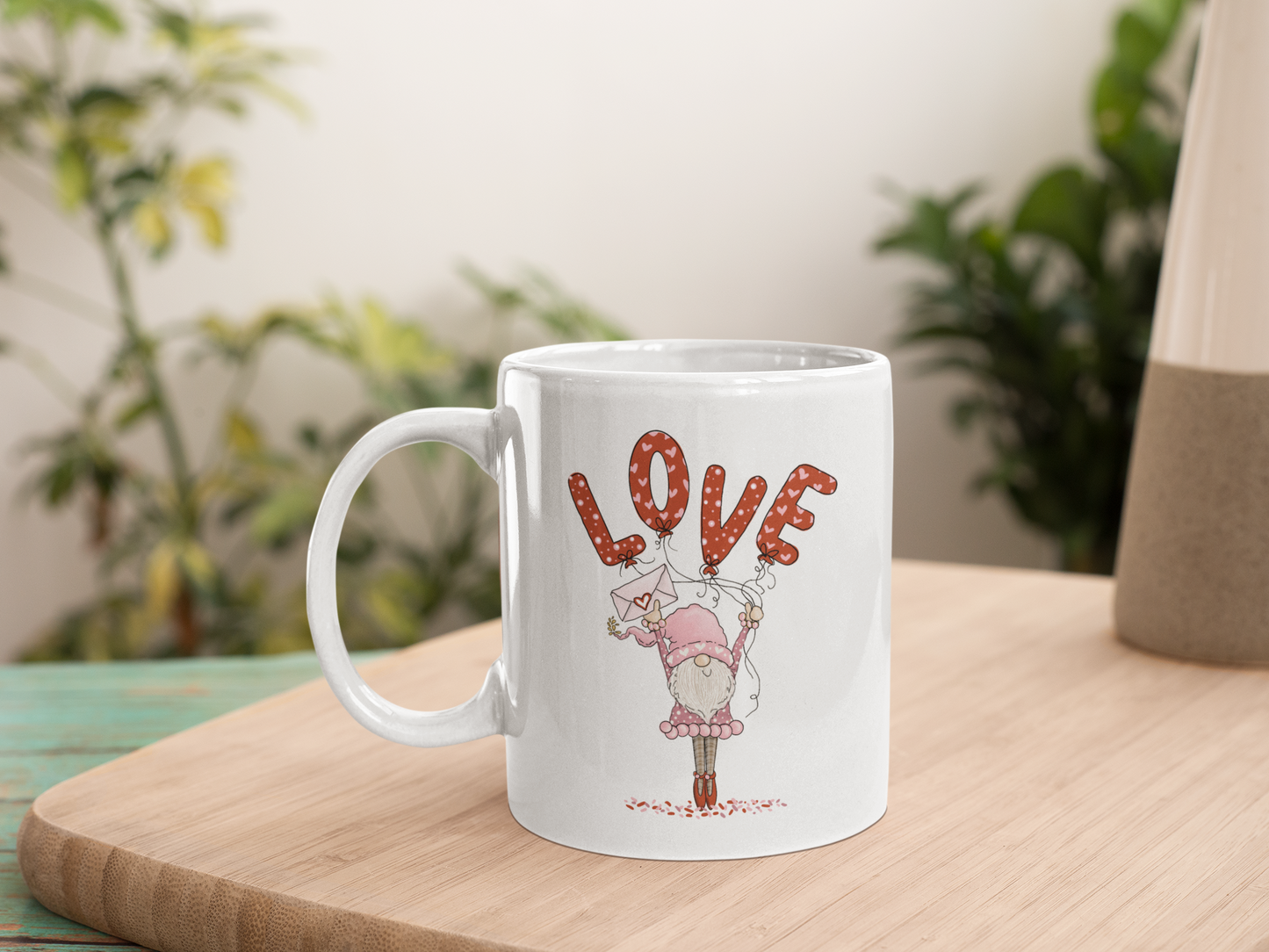 Love Letter and Balloons Mug