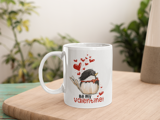 Be My Valentine Birdie Mug