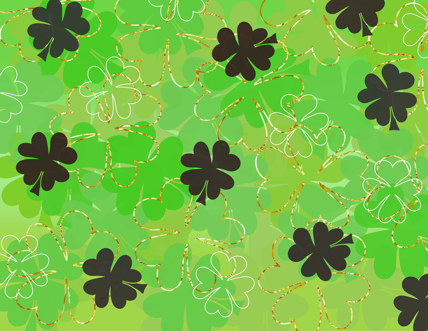 Shamrock Skinny Tumbler 20oz