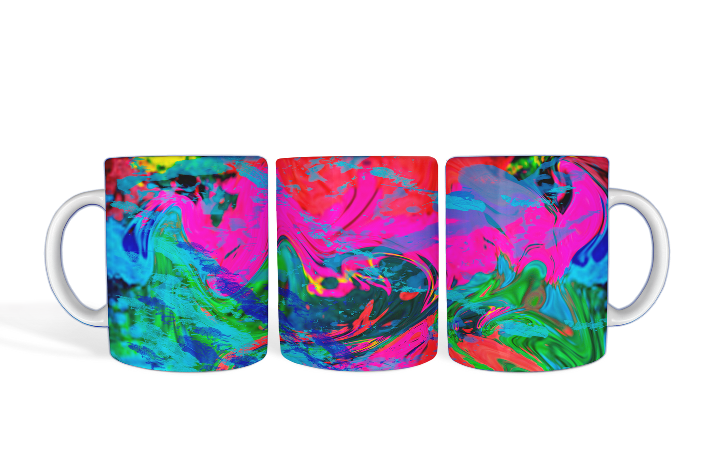 Wild Mix Alcohol Ink Mug