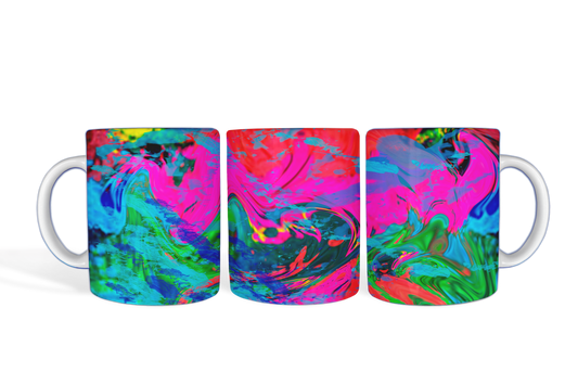 Wild Mix Alcohol Ink Mug